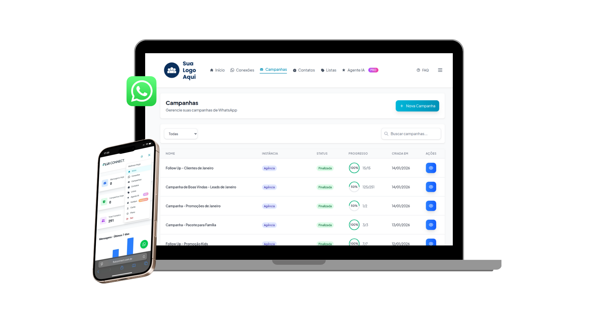 FLUI Connect Interface